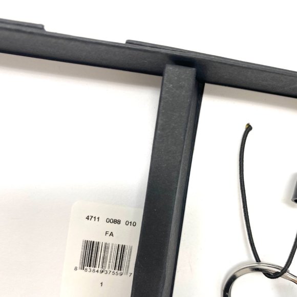 😳SALE😳 Calvin Klein M Wallet Black Bifold Leather Key Fob 4711 0088 010 - Picture 7 of 7